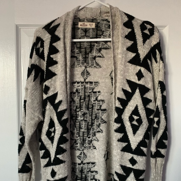 Patterned knit cardigan - Picture 2 of 3